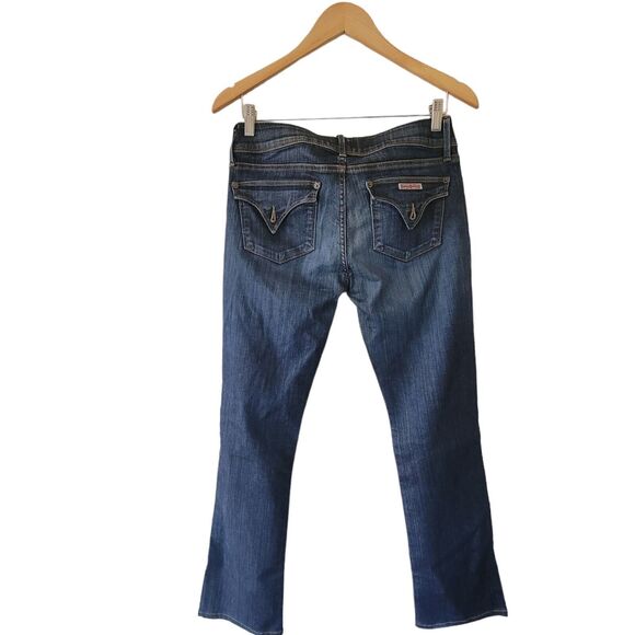 Hudson Boot Cut Jeans Size 28 Dark Wash Denim - Picture 6 of 6